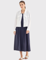 Acrobat Icon Jacket - White