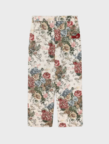 Harmony Jacquard Wide Leg Pants – Red