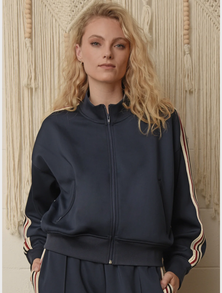 Stay on track Jacket - Navy