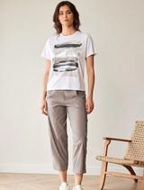 Print T-shirt - White