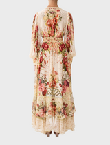 Long Button Front Dress - Meet Me At The Majestic