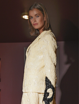 Jet Setter Jacket – Ivory/Black