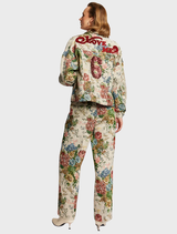Noelle Jacquard Jacket - Red