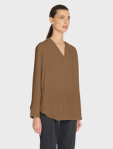 Tab Shirt - Tannin