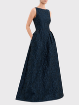 Cascades Gown - Teal