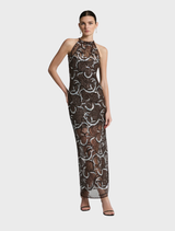 Monique Gown - Chocolate Silver