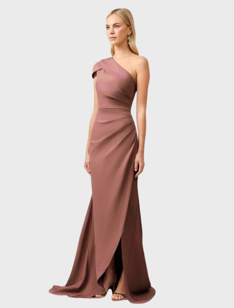 Klara Gown - Dark Taupe