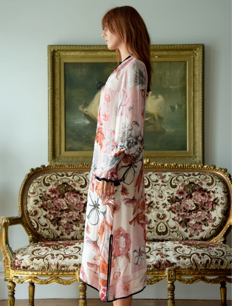 Bird Song Dress - Blush