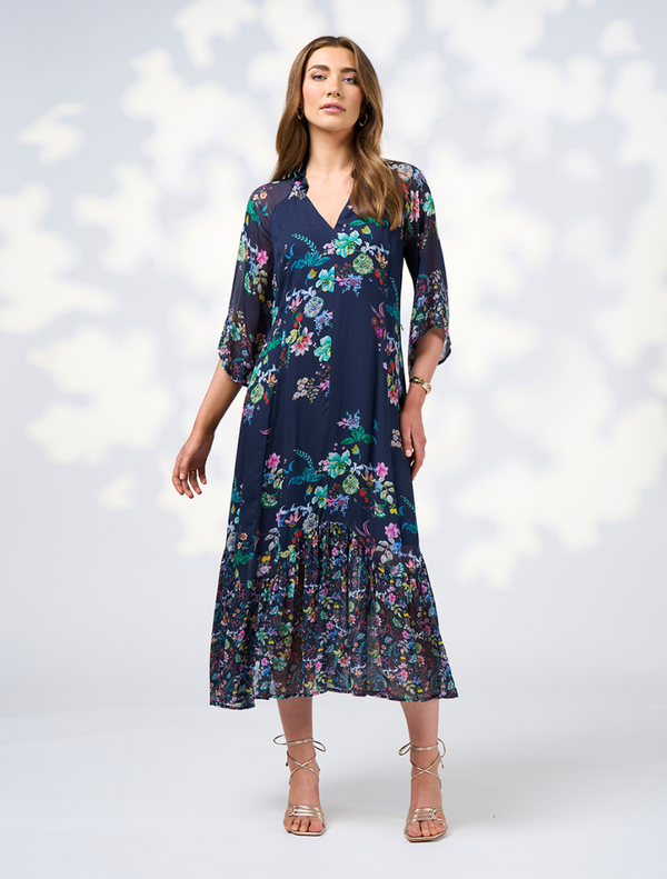 La-Bohème-Midi-Dress-Indigo-Multi