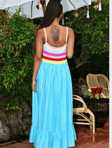 Rainbow Connection Dress - Sky Blue