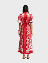 Marley Dress - Ruby Antique