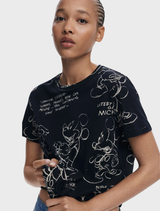 T-shirt With Short Sleeve - Black