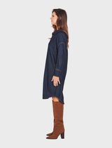 Unit Dress - Dark Denim