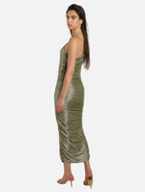 Melissa dress - olive green