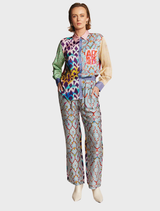 Bailey Straight Leg Track Pants - Shipibo