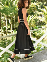 Draw the Line Dress - Black