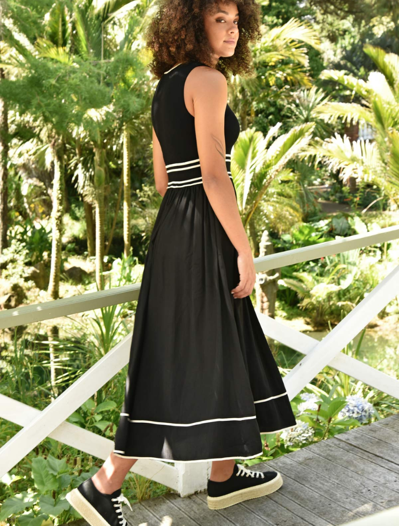 Draw the Line Dress - Black