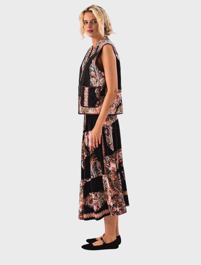 Cairoll Vest - Flower Print