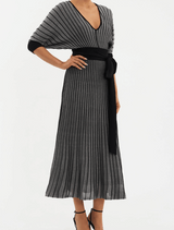 Polina Knit Midi Dress -  Multi