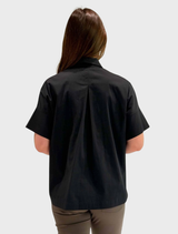 Stud Shell Shirt - Black