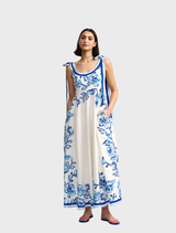 Elodie Dress - Antique Peony