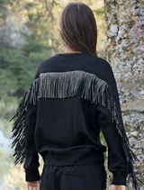 Fringe Festival Sweatshirt - Black