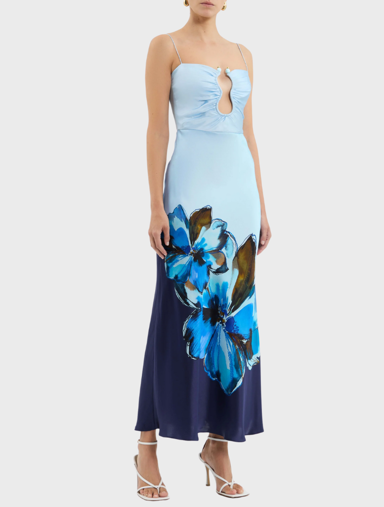 Cyran Midi Dress - Print