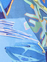 Jacket - White / Royal Blue / Multi