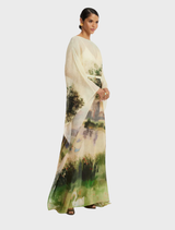 Willow Kaftan Maxi Dress - Serene Print