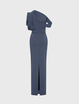 Rowana Gown - Steel Blue