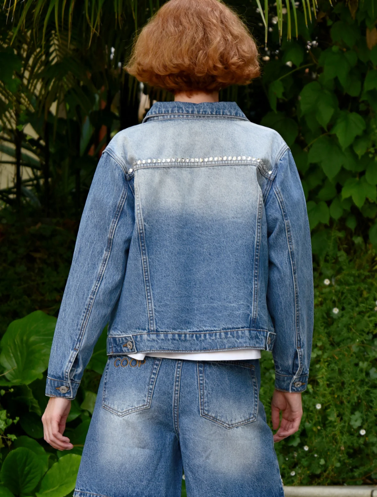 Diamond Life  Jacket  - Blue Denim