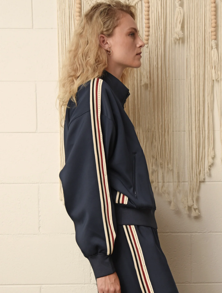 Stay on track Jacket - Navy