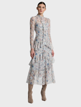 Gigi Dress - Blush Blue Lilac