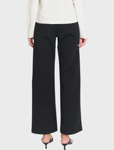 Fly Front Pant - Black