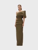Kat Gown - Olive
