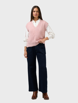 Tilly Vest - Blush