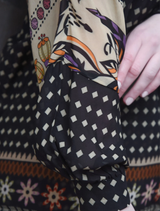 Fired Up Blouse - Border Spot
