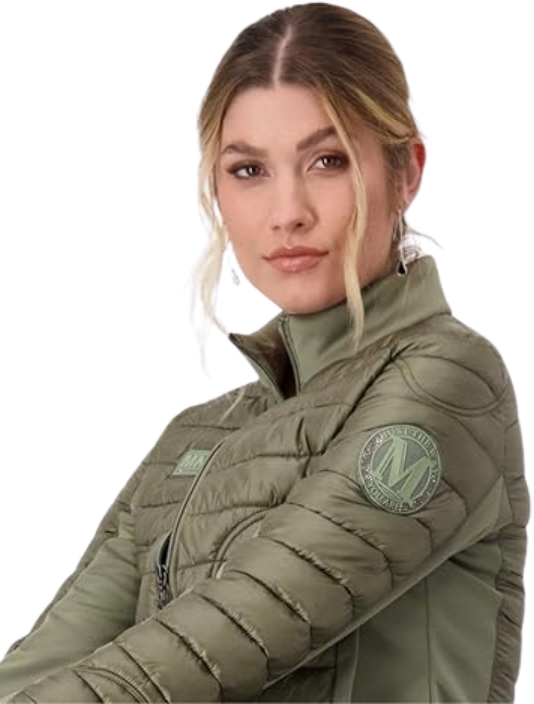 Stand-Up Collar Jacket - Green Tea