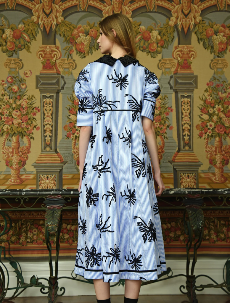 Breeze By Dress - Blue/Black