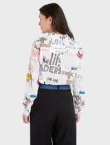 Shirt With Long Sleeve - White
