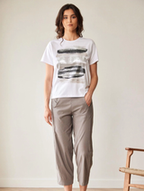 Print T-shirt - White