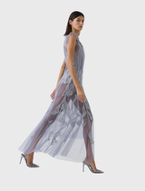 Ophelia Gown - Silver Mauve