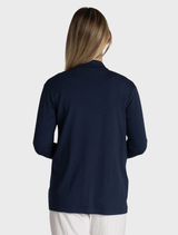 Pull On Jacket - Sapphire