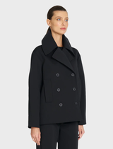 Pea Jacket - Black