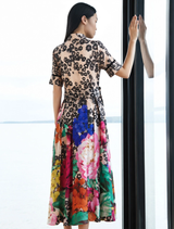 Belt Away Dress - Vintage Floral