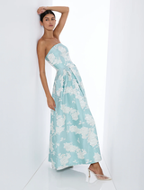 Caroline Gown - Ice Blue Ivory