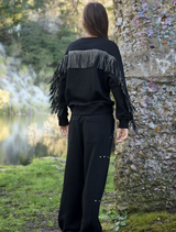 Stud Circuit Trackpant – Black