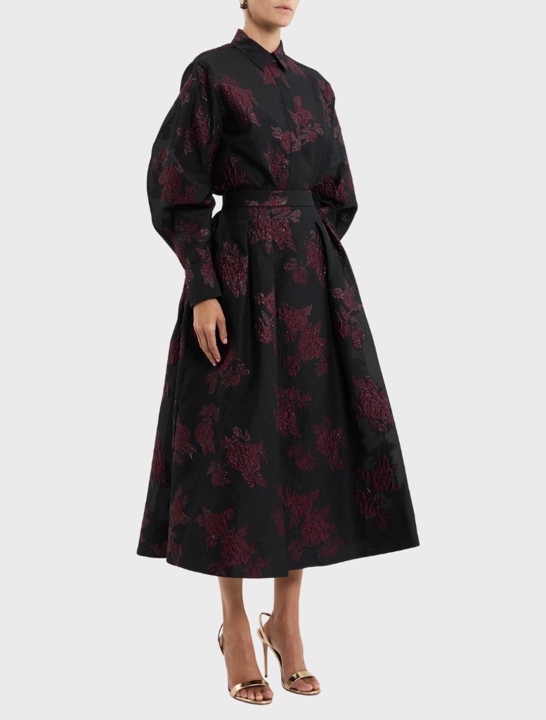 Florentina Blouse - Wine