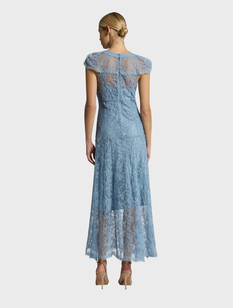 Lorena Midi Dress - Blue