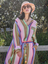 Look Ahead Shirt - Candy Stripe